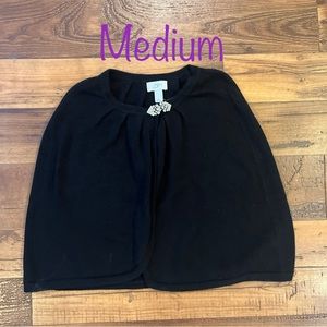 NWOT- Ann Taylor Loft Black Shaw